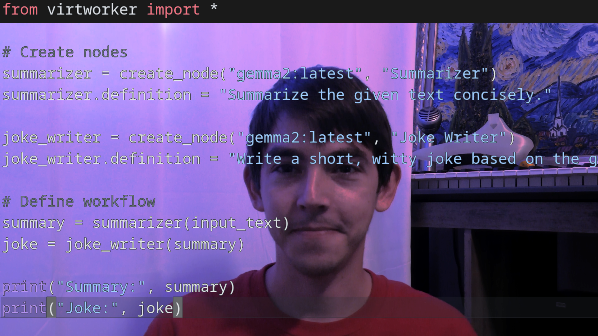 VirtWorker: Simplifying Complex AI Projects with Python