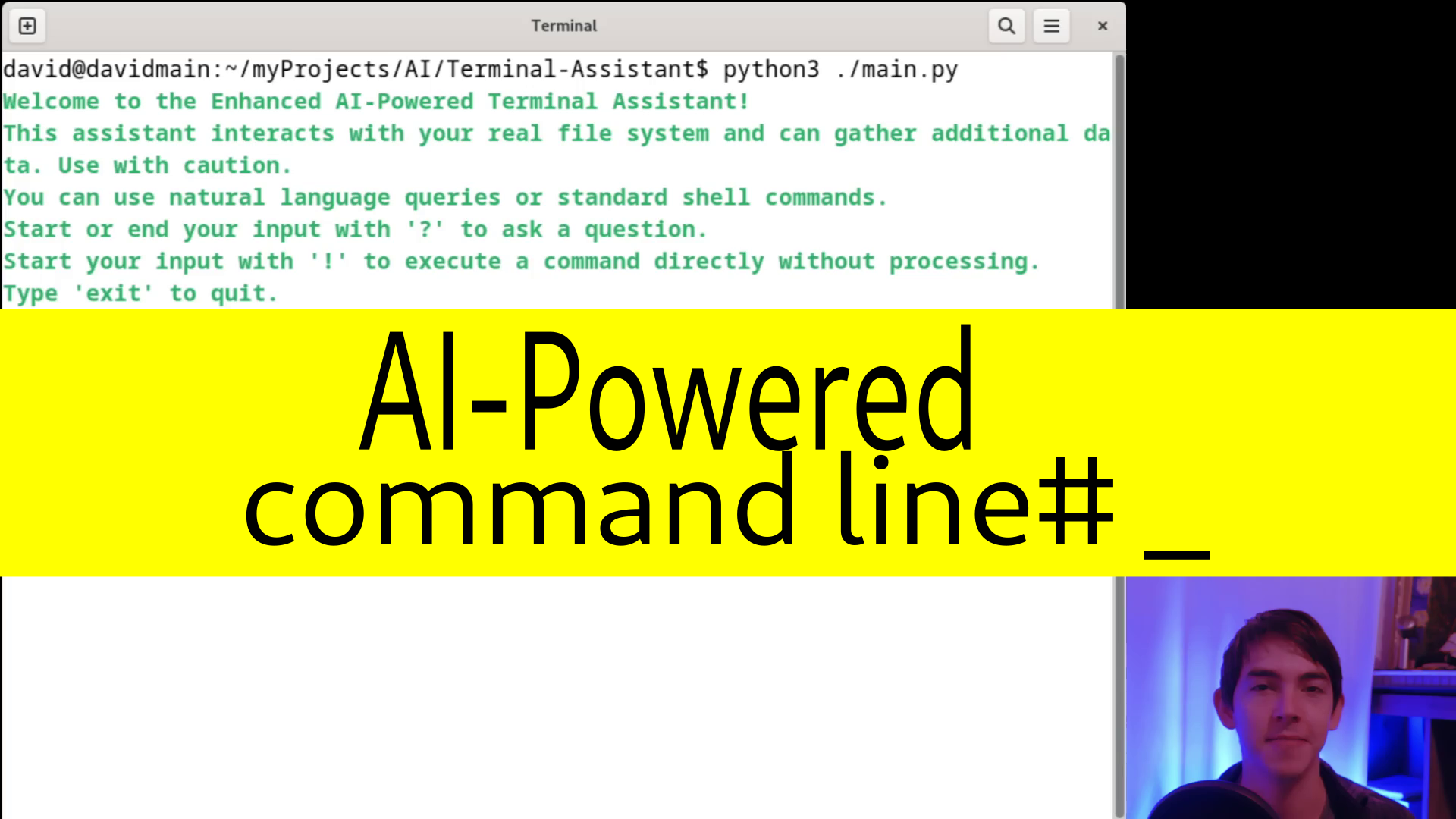 AI-Powered Terminal Assistant: Revolutionizing Command Line Interactions
